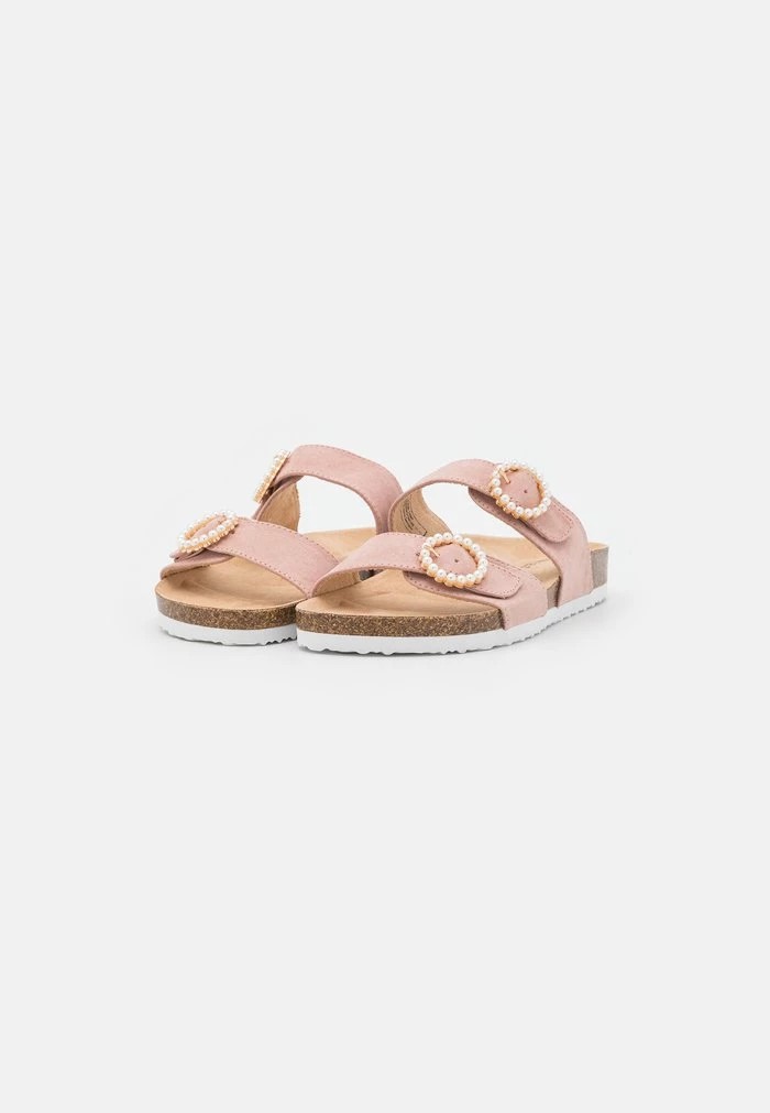 Chausson ANNA FIELD Anna Field Mules Rose Femme | AOE-3222094